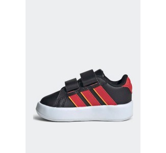 Adidas Grand Court Mickey Παιδικά Sneakers με Σκρατς Μαύρα