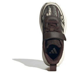 Adidas Tensaur Run 4.0 Αθλητικά Παιδικά Παπούτσια Running με Κορδόνια Καφέ