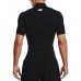 Under Armour Μονόχρωμο Μπλουζάκι Συμπίεσης με Ψηλό Λαιμό και Κοντά Μανίκια Ανδρικό Τοπ