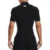 Under Armour Μονόχρωμο Μπλουζάκι Συμπίεσης με Ψηλό Λαιμό και Κοντά Μανίκια Ανδρικό Τοπ