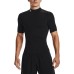Under Armour Μονόχρωμο Μπλουζάκι Συμπίεσης με Ψηλό Λαιμό και Κοντά Μανίκια Ανδρικό Τοπ