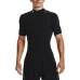 Under Armour Μονόχρωμο Μπλουζάκι Συμπίεσης με Ψηλό Λαιμό και Κοντά Μανίκια Ανδρικό Τοπ