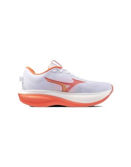 Mizuno Γυναικεία Αθλητικά Παπούτσια Training White / Flamingo Coral / Lime Pulp