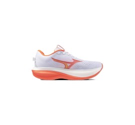 Mizuno Γυναικεία Αθλητικά Παπούτσια Training White / Flamingo Coral / Lime Pulp