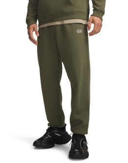 Under Armour Ua Rival Παντελόνι Φόρμας με Λάστιχο Χακί