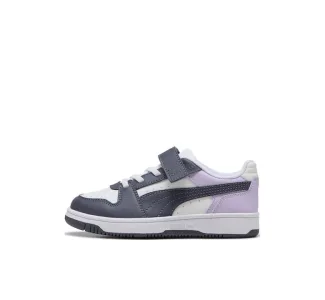 PUMA Rebound Slam Παιδικά Sneakers Λευκά