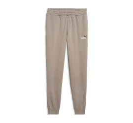 PUMA Essentials Essentials Παντελόνι Φόρμας με Λάστιχο Μπεζ