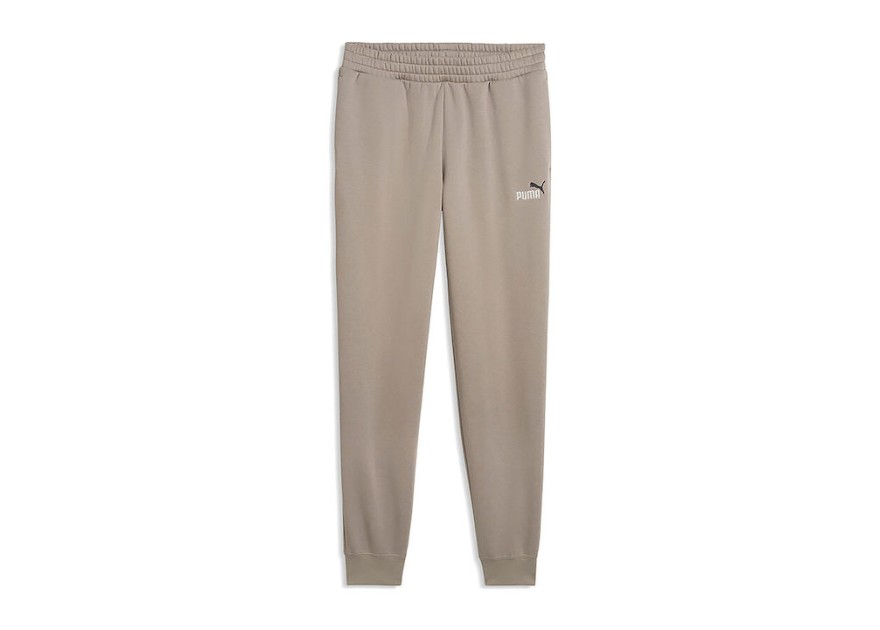 PUMA Essentials Essentials Παντελόνι Φόρμας με Λάστιχο Μπεζ