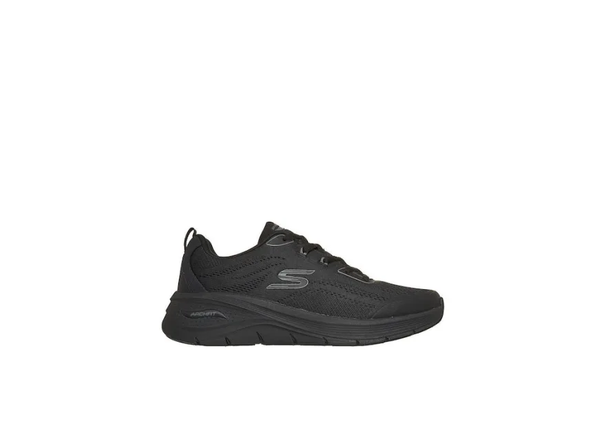 Skechers Arch Fit Ανδρικά Ανατομικά Sneakers Μαύρα
