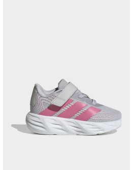 Adidas Galaxy 8 Αθλητικά Παιδικά Παπούτσια Running με Σκρατς Γκρι