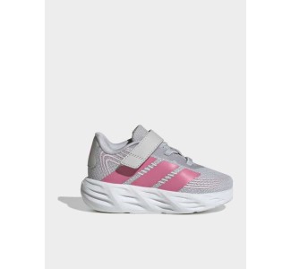 Adidas Galaxy 8 Αθλητικά Παιδικά Παπούτσια Running με Σκρατς Γκρι