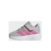 Adidas Galaxy 8 Αθλητικά Παιδικά Παπούτσια Running με Σκρατς Γκρι