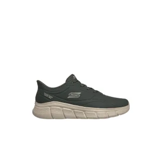 Skechers Bobs Sport B Flex Ανδρικά Ανατομικά Sneakers Λαδι