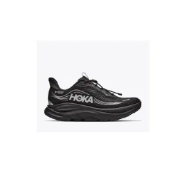 HOKA Clifton 11 Ανδρικά Αθλητικά Παπούτσια Running Αδιάβροχα με Μεμβράνη Gore-Tex Μαύρα