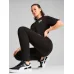 Puma Γυναικείο Crop T-shirt Μαύρο