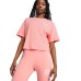 Puma Γυναικείο Αθλητικό Crop Top Ροζ