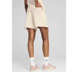 Puma Γυναικείο Σορτς Μπεζ