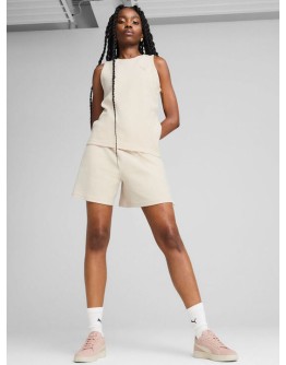 Puma Γυναικείο Σορτς Μπεζ