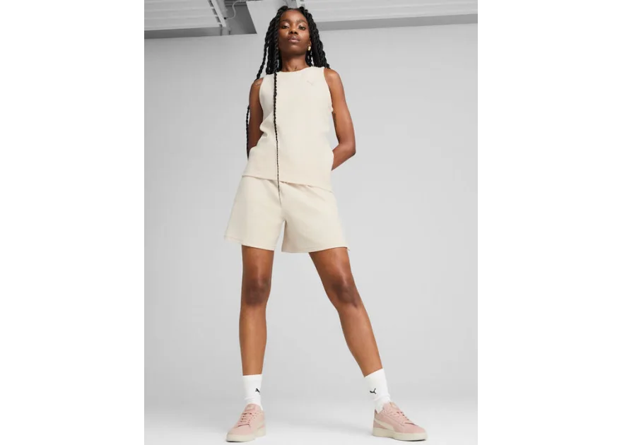 Puma Γυναικείο Σορτς Μπεζ