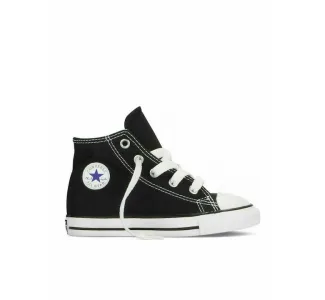 Converse Chuck Taylor All Star Παιδικά Sneakers High Μαύρα