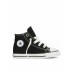 Converse Chuck Taylor All Star Παιδικά Sneakers High Μαύρα