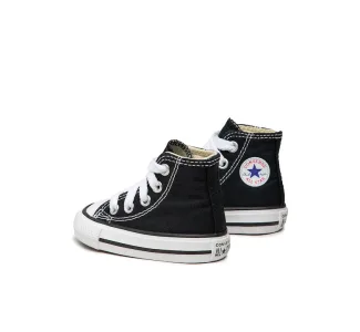 Converse Chuck Taylor All Star Παιδικά Sneakers High Μαύρα