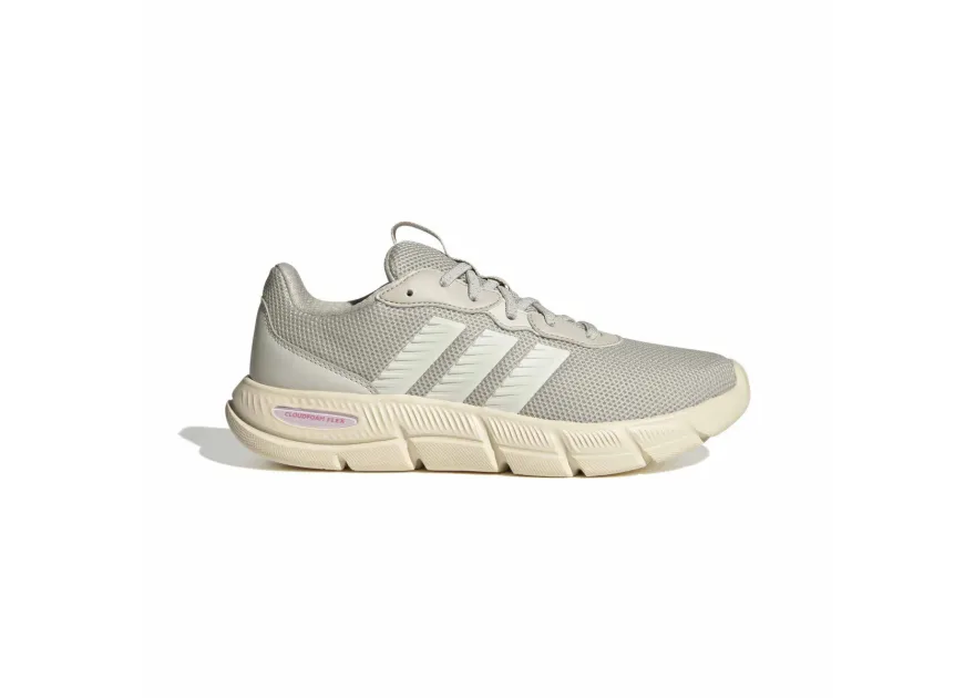 Adidas Lace-Up Low Top Trainers Women Cloudfoam Flex
