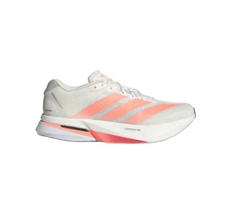 Adidas Adizero Boston 13 Ανδρικά Αθλητικά Παπούτσια Running Λευκά  Μπεζ