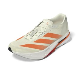 Adidas Adizero Boston 13 Ανδρικά Αθλητικά Παπούτσια Running Λευκά  Μπεζ