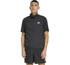 Adidas Essentials Αμάνικο Αθλητικό Μπουφάν Μαυρο