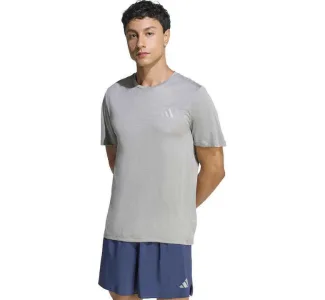 Adidas Ess Αθλητικό T-shirt Γκρι