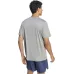 Adidas Ess Αθλητικό T-shirt Γκρι