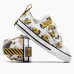 Converse Chuck Taylor All Star Easy-on Παιδικά Sneakers με Σκρατς Λευκά