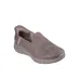 Skechers Go Walk Joy Γυναικεία Slip-On Δερμάτινα Καφέ