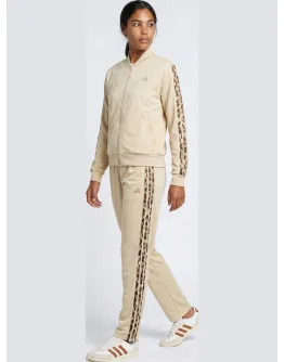 Adidas 3-stripes Σετ Φόρμας Leopard Print