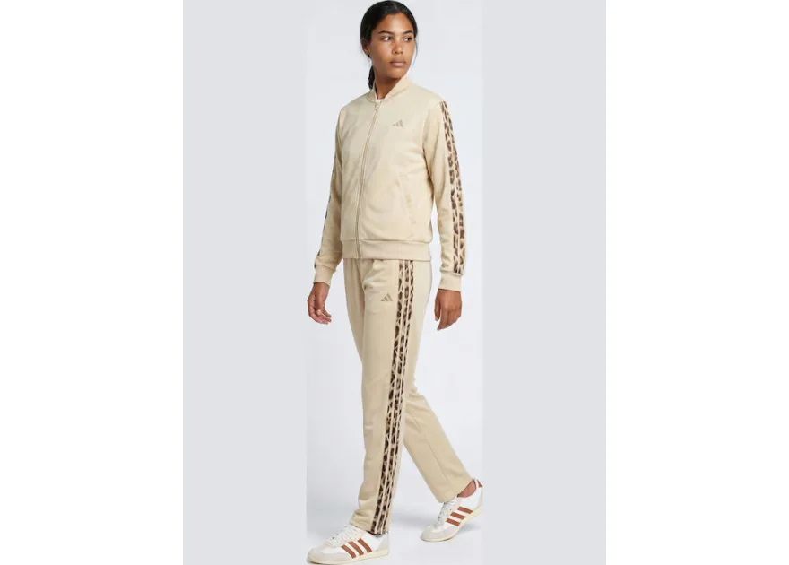 Adidas 3-stripes Σετ Φόρμας Leopard Print