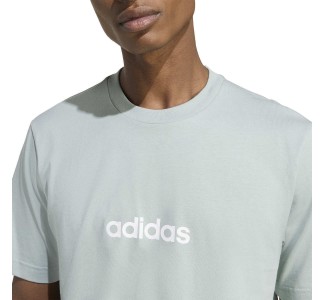Adidas Essentials Linear T-shirt Πράσινο