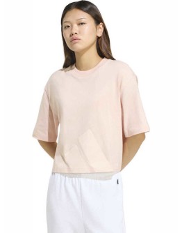 Adidas Γυναικείο Αθλητικό Oversized T-shirt Σωμον