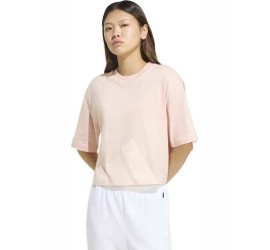Adidas Γυναικείο Αθλητικό Oversized T-shirt Σωμον