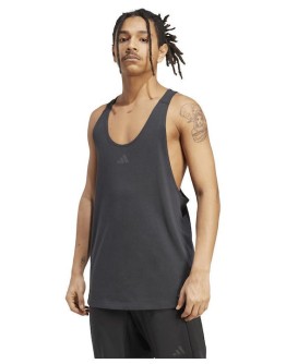 Adidas Stringer Αθλητική Μπλούζα Μαύρη