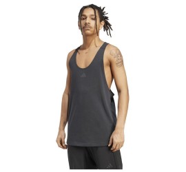 Adidas Stringer Αθλητική Μπλούζα Μαύρη
