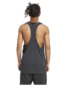 Adidas Stringer Αθλητική Μπλούζα Μαύρη