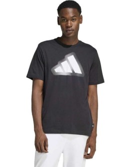 Adidas Αθλητικό T-shirt Μαύρο