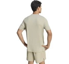 Adidas Ess Αθλητικό T-shirt Μπεζ