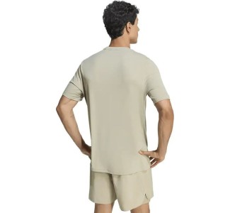 Adidas Ess Αθλητικό T-shirt Μπεζ