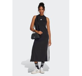 Adidas Essentials 3-Stripes Αθλητικό Φόρεμα Αμάνικο Black