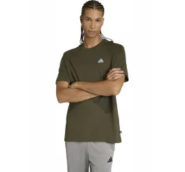 Adidas T-shirt Χακί