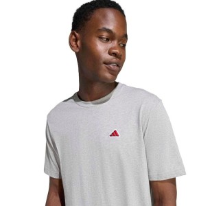 Adidas Graphic Αθλητικό T-shirt Medium Grey Heather