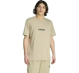 Adidas Polo Μπλούζα Κοντομάνικη Μπεζ