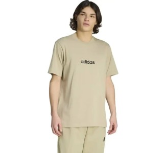 Adidas Polo Μπλούζα Κοντομάνικη Μπεζ